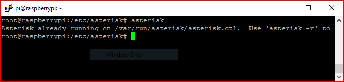 asterisk command