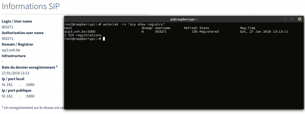 Date de registration identique