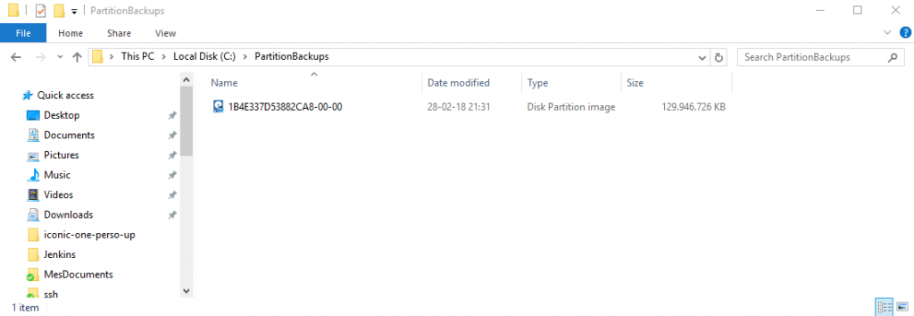 MacriumReflect-PartitionImageSize