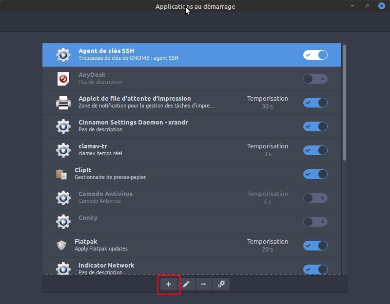 Spotify en pause - Ajouter un programme au démarrage