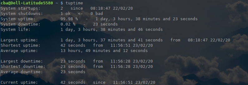 Vérifier la disponibilité de votre VPS - Monitorer le "uptime" avec tuptime