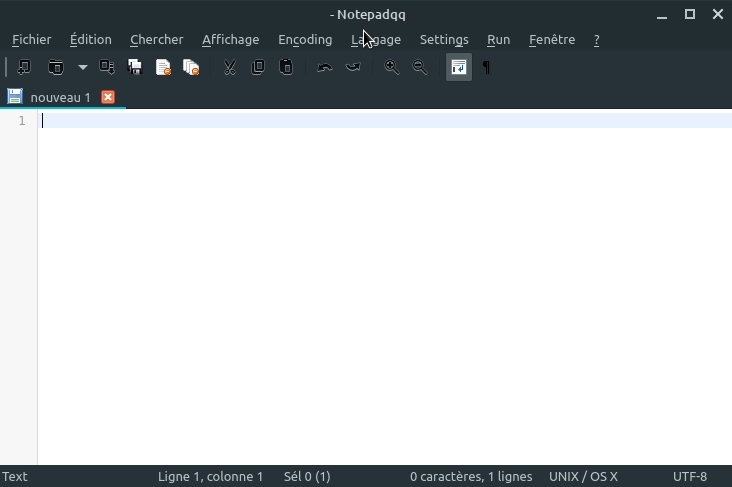 look des applications QT - Notepadqq after