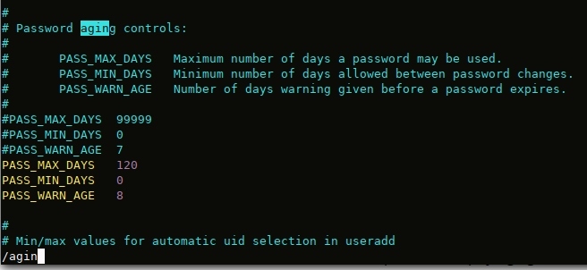 stratégie de changement régulier de mote de passe